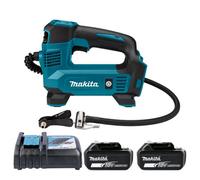 Makita Dmp180Z 18V Lxt Cordless 8.3Mbar, 12L/min Type Inflator With 2 X 3.0Ah Batteries & Charger