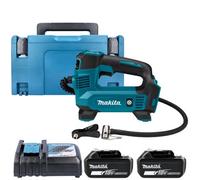 Makita Dmp180Z 18V Lxt Cordless 8.3Mbar, 12L/min Tyre Inflator With 2 X 6Ah Batteries, Charger & Case