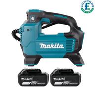 Makita DMP181 18V LXT Digital Tyre Inflator With 2 x 5.0Ah Batteries