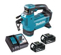 Makita DMP181Z 18V LXT 3 Mode Digital Inflator Pump 2 x 5.0Ah Battery & Charger