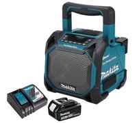 Makita DMR203 12V/18V CXT/LXT Jobsite Bluetooth Speaker 1 x 3Ah Battery, Charger