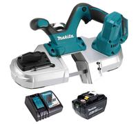 Makita DPB182Z 18V LXT Band Saw with 1 x 9.0Ah Battery & Charger