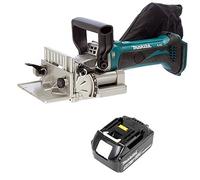 Makita DPJ180Z 18V LXT Cordless Biscuit Jointer with 1 x 5Ah Battery