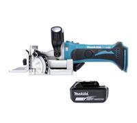 Makita Dpj180Z 18V Lxt Cordless Biscuit Jointer With 1 X 5Ah Battery