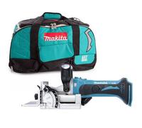 Makita Dpj180Z 18V Lxt Cordless Biscuit Jointer With Lxt400 Tool Bag