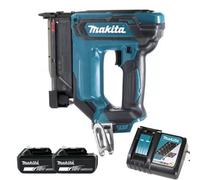 Makita Dpt353Z 18V Lxt Cordless 15-35mm 23 Gauge Pin Nailer With 2 X 6Ah Batteries & Charger