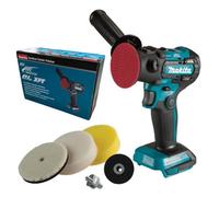 Makita Dpv300Z 18V Lxt Brushless Sander Polisher 50mm Bare + Wool + Sponge Pad