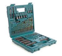 Makita B-49373 Drill and Screw Bit, 18 V, Blue, Set of 75 Pieces