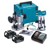 Makita DRT50RMJ 18V LXT Cordless Brushless Laminate Router Trimmer Plunge Base