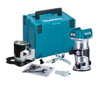 Makita Drt50Z 18V Cordless Brushless Laminate Router Trimmer + Offset Base +Case