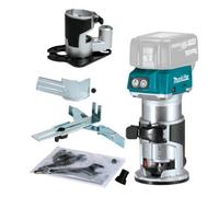 Makita Drt50Z 18V Lxt Brushless Cordless Laminate Router Trimmer + Offset Base