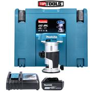 Makita DRT50ZJ 18V Li-Ion LXT Brushless Router Trimmer Supplied in A Makpac Case - Batteries and Charger Not Included