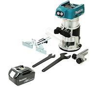 Makita DRT50ZX4 18V Brushless Router/Trimmer with 1 x 6Ah Battery