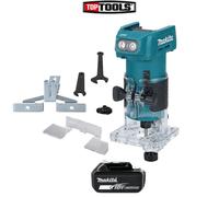 Makita DRT52Z 18V LXT Cordless Brushless Router With 1 x 5.0Ah Battery