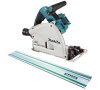 Makita Dsp600Z 36V Twin 18V Brushless Plunge Cut Circular Saw 1X 1.5M Guide Rail