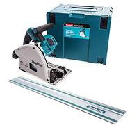 Makita DSP600ZJ 36v Twin 18v Brushless Plunge Cut Circular Saw 1x Guide Rail