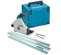 Makita DSP600ZJ 36v Twin 18v Brushless Plunge Cut Circular Saw 2X Guide Rails