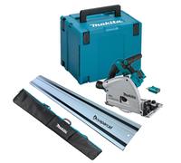 Makita DSP601ZJU 36v Twin 18v Brushless Plunge Saw Wireless + 1.5M Rail + Bag