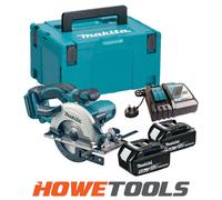 MAKITA DSS501RTJ 18v Circular saw 136mm blade