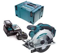 Makita DSS610Z 18V Circular Saw 165mm with 2 x 3Ah Batteries, Charger & Type 3 Case