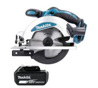 Makita Dss610Z 18V Lxt 165mm Cordless Compact Wood Cutting Circular Saw With 1 X 5Ah Battery