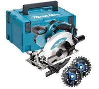 Makita DSS610Z 18V LXT Lithium 165mm Circular Saw Bare + Makpac + 2 Extra Blades