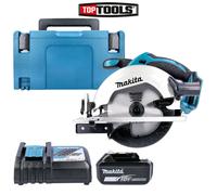 Makita DSS611 18V LXT Circular Saw 165mm With 1 x 5Ah Battery, Charger & Case