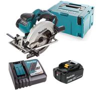 Makita DSS611 18V LXT Li-ion 165mm Circular Saw With 1 x 6.0Ah Battery, Charg...