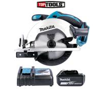 Makita DSS611 18V LXT Li-ion Circular Saw 165mm + 1 x 6Ah Battery & Charger