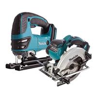 Makita DSS611Z 18v Cordless LXT Lithium Ion Circular Saw & DJV180Z 18v LXT Jigsaw Body Only