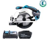 Makita DSS611Z 18V LXT 165mm Circular Saw With 1 x 12Ah Battery & Charger