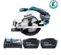 Makita DSS611Z 18V LXT 165mm Circular Saw With 2 x 12Ah Batteries & Charger