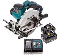 Makita DSS611Z 18V LXT Li-ion Circular Saw 165mm + 2 x 5Ah Batteries & Charger