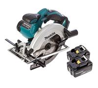 Makita DSS611Z 18V LXT Li-ion Circular Saw 165mm with 2 x BL1850 5Ah Batteries
