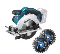 Makita DSS611Z 18V LXT Lithium Ion 165mm Circular Saw Bare - 2 BAP Extra Blades