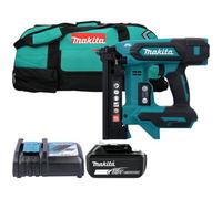 Makita Dst630Z 18V Lxt Cordless Brushless Narrow Crown Stapler With 1 X 3Ah Battery, Charger & Lxt600 Tool Bag