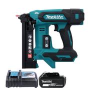 Makita Dst630Z 18V Lxt Cordless Brushless Narrow Crown Stapler With 1 X 5Ah Battery & Dc18Rc Charger
