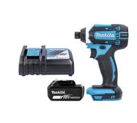 Makita Dtd152Z 18V Lxt Cordless 1/4" 165Nm Impact Driver With 1 X 6Ah Battery & Charger
