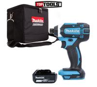 Makita DTD152Z LXT 18v Impact Driver Body With 2 x 5Ah Batteries & Cube Bag