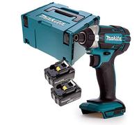Makita DTD152Z LXT 18v Impact Driver Body with 2 x 5Ah Batteries, Case & Inlay