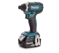 Makita DTD152ZBL1850 DTD152Z LXT 18v Impact Driver Body with 1 x 5Ah Battery, 18 V Blue/Black