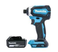 Makita Dtd153 18V Cordless Brushless 1/4" Impact Driver With 1 X 6Ah Battery