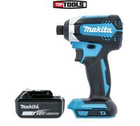 Makita DTD153 18V Cordless Brushless 170Nm Impact Driver With 1 x 3Ah Battery