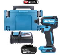 Makita DTD153 18V LXT 170Nm Impact Driver With 1 x 3Ah Battery, Charger & Case