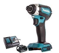 Makita DTD153Z 18V Cordless Brushed Impact Driver with 1 x 3.0Ah BL1830 Battery & DC18RC Charger