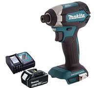 Makita DTD153Z 18V Cordless Brushless Impact Driver with 1 x 5.0Ah BL1850 Battery & DC18RC Charger
