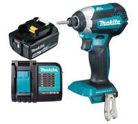 Makita Dtd153Z 18V Lxt Brushless Impact Driver + 1 X 5.0Ah Battery + Charger