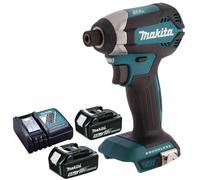 Makita DTD153Z 18V LXT Brushless Impact Driver 2 x 5.0Ah Batteries & Charger