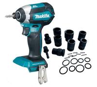 Makita Dtd153Z 18V Lxt Lithium Ion Brushless Impact Driver Bare + 8Pc Socket Set