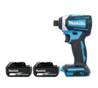 Makita Dtd154Z 18V Lxt Cordless Brushless 1/4" 175Nm Impact Driver With 2 X 3Ah Batteries